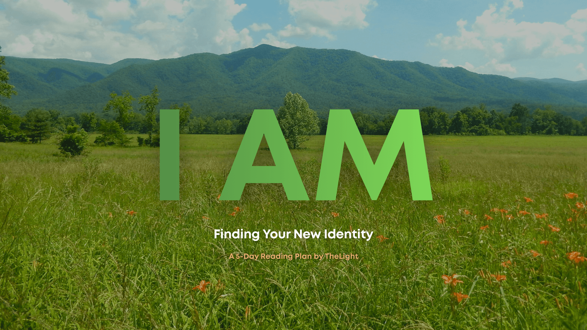 I am Bible reading plan