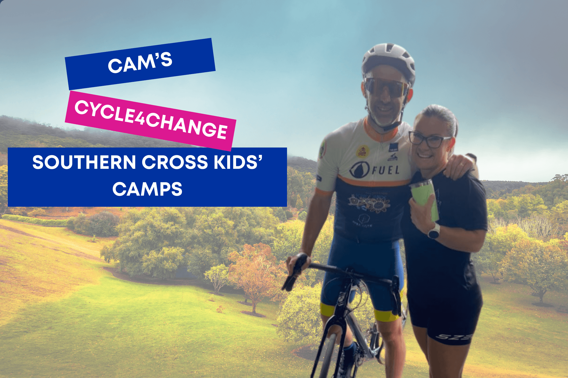 Cam’s Cycle 4 Change: Riding for Hope and Healing