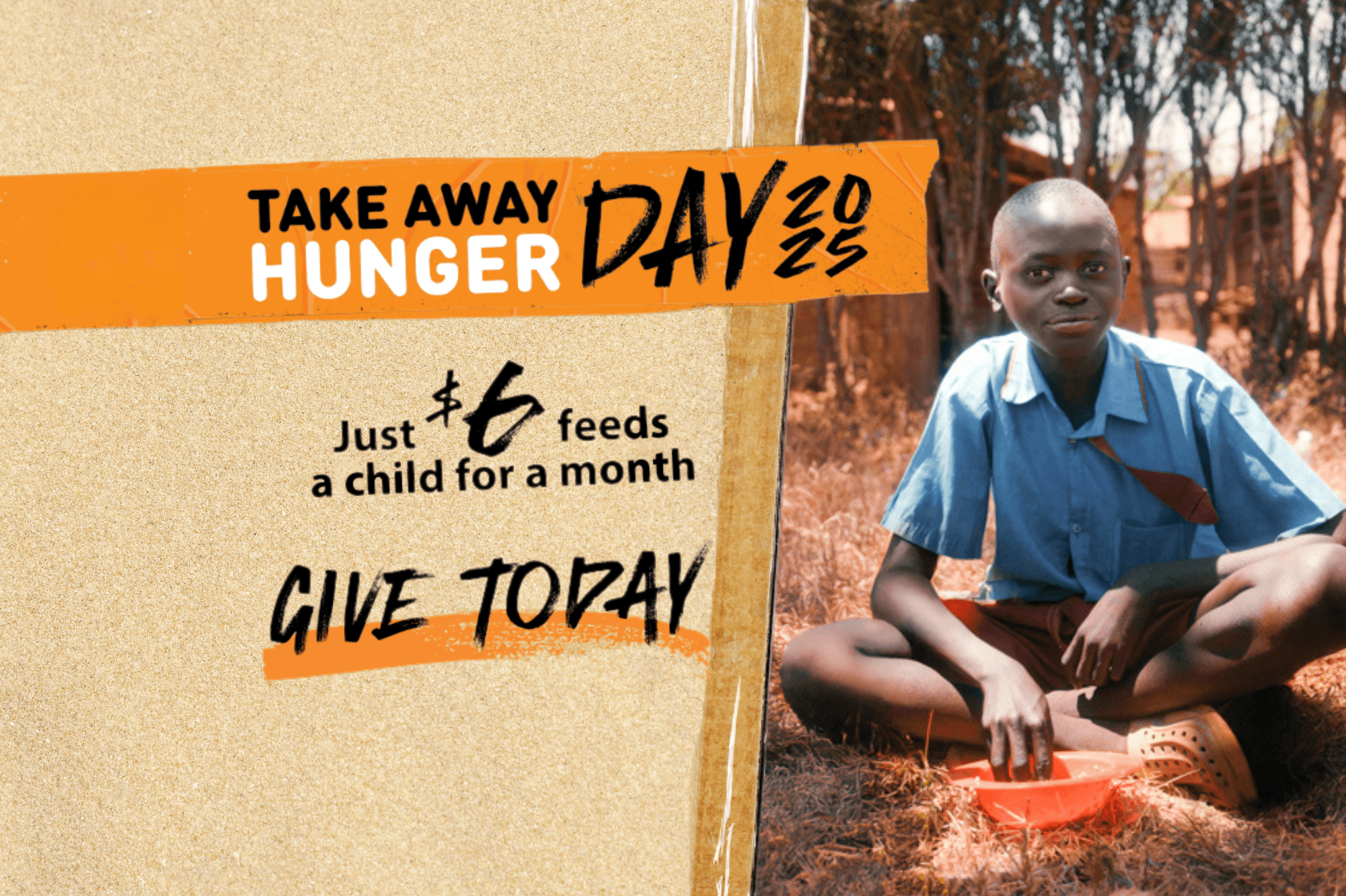 .Position 1 &#8211; Take away Hunger day