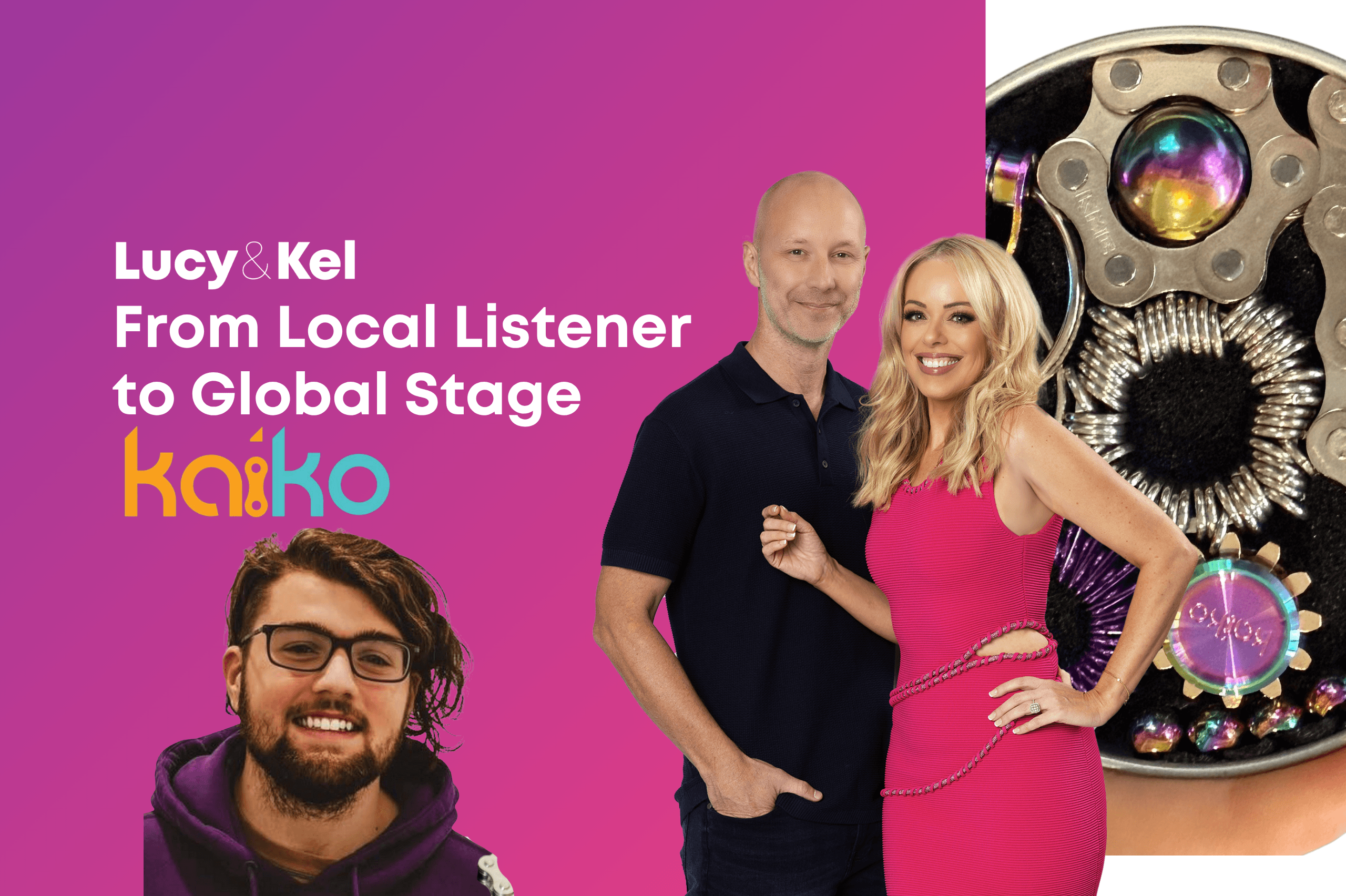 Kai from Kaiko Fidgets: From Local Listener to Global Stage