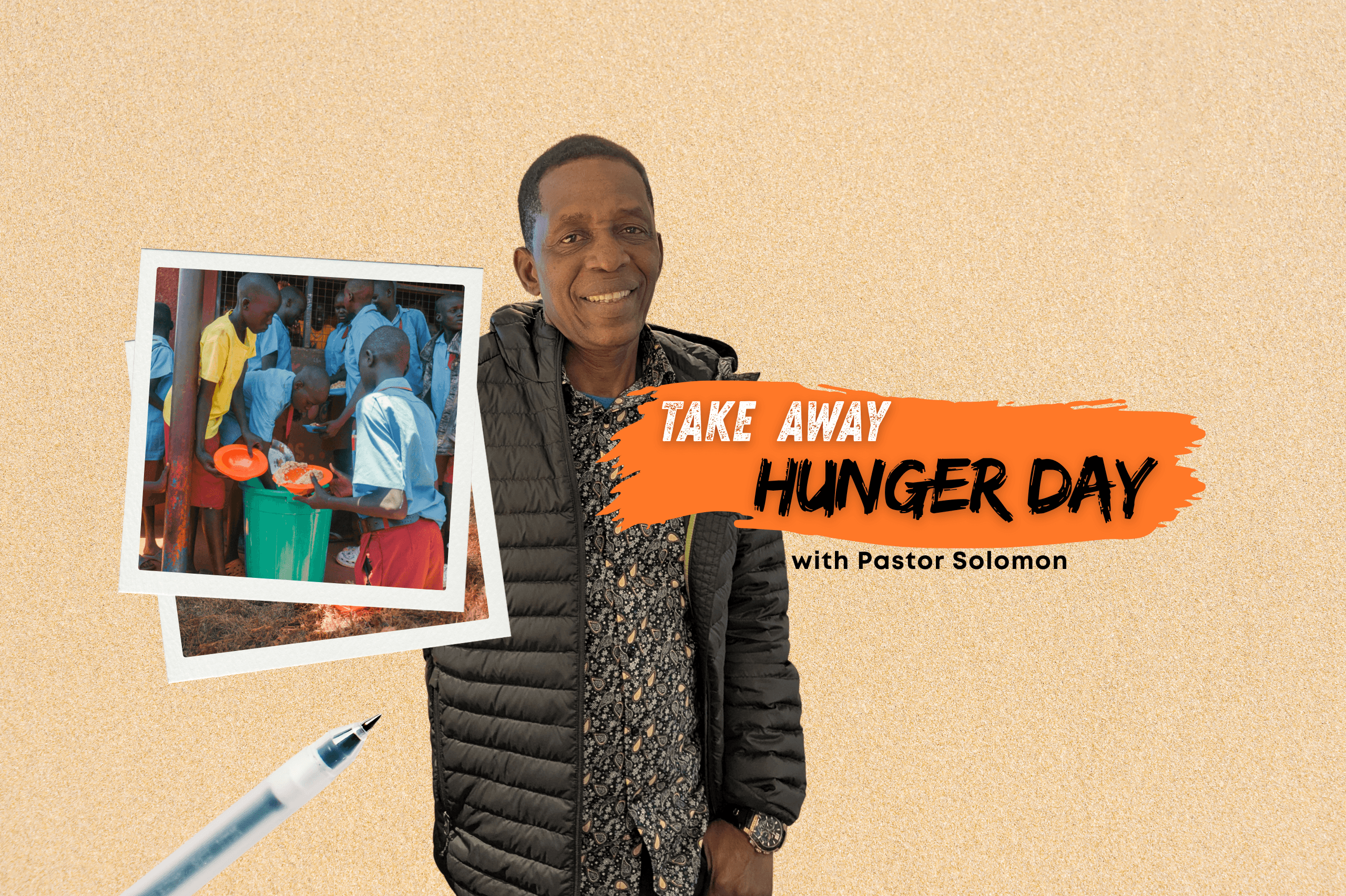 Take Away Hunger Day with Pastor Solomon