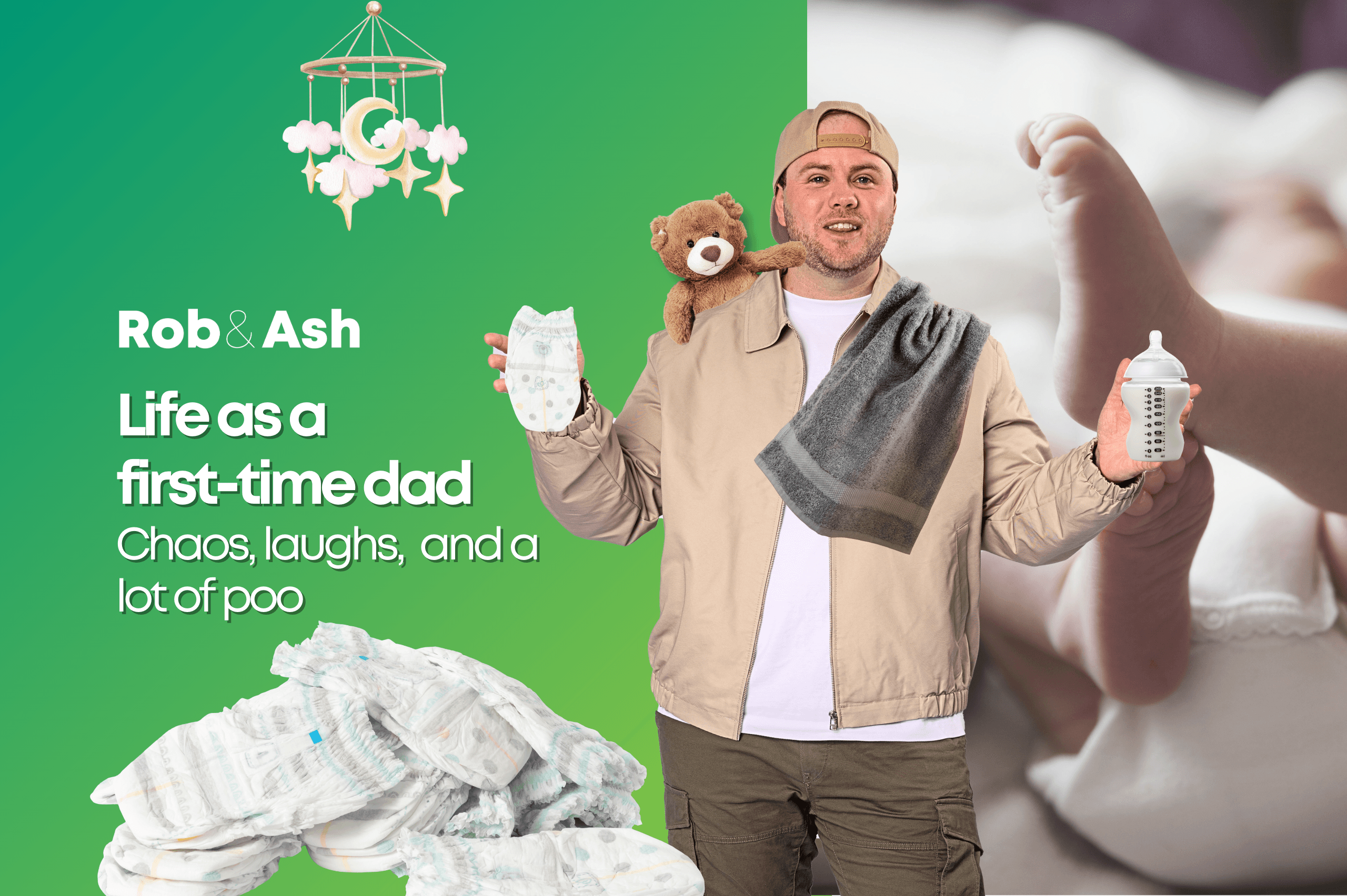 Life as a first-time dad: Chaos, laughs, and a lot of poo