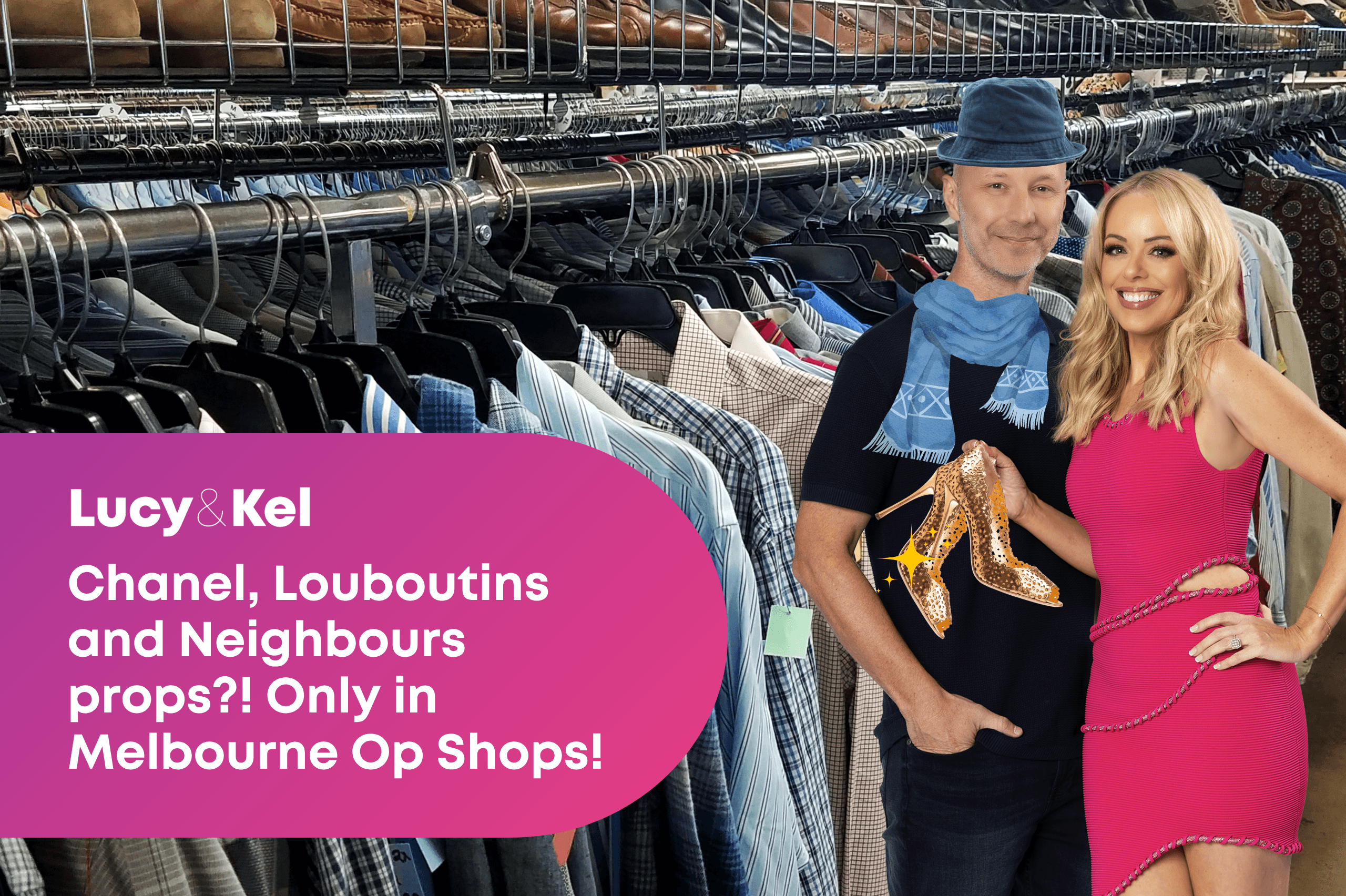 Chanel, Louboutins and Neighbours props?! Only in Melbourne Op Shops!